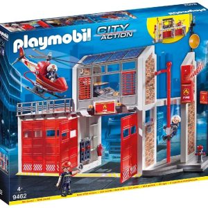 Black Friday Playmobil – Caserne de Pompiers avec Hélicoptère : 30% de réduction chez Amazon