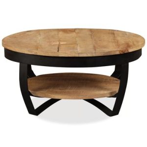 Code Promo ManoMano : -10% + 7.50€ offerts vidaXL Table Basse 65×32 cm Bois Massif