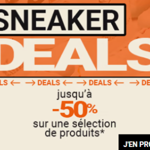 Promotions Courir : Jusqu’à 50% de remise sur une sélection de sneakers