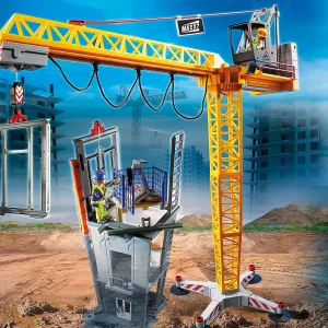 Bons plans Fnac: Playmobil City Action 70441 Grue radio-commandée avec mur de construction à -30%