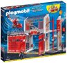 Black Friday Playmobil – Caserne de Pompiers avec Hélicoptère : 30% de réduction chez Amazon