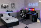 Black Friday Conforama : Bureau gaming avec LED Level One à -30%